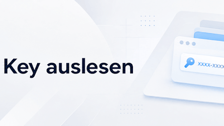 Product Key in Windows auslesen