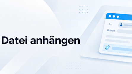 Outlook: E-Mail als Datei anhängen
